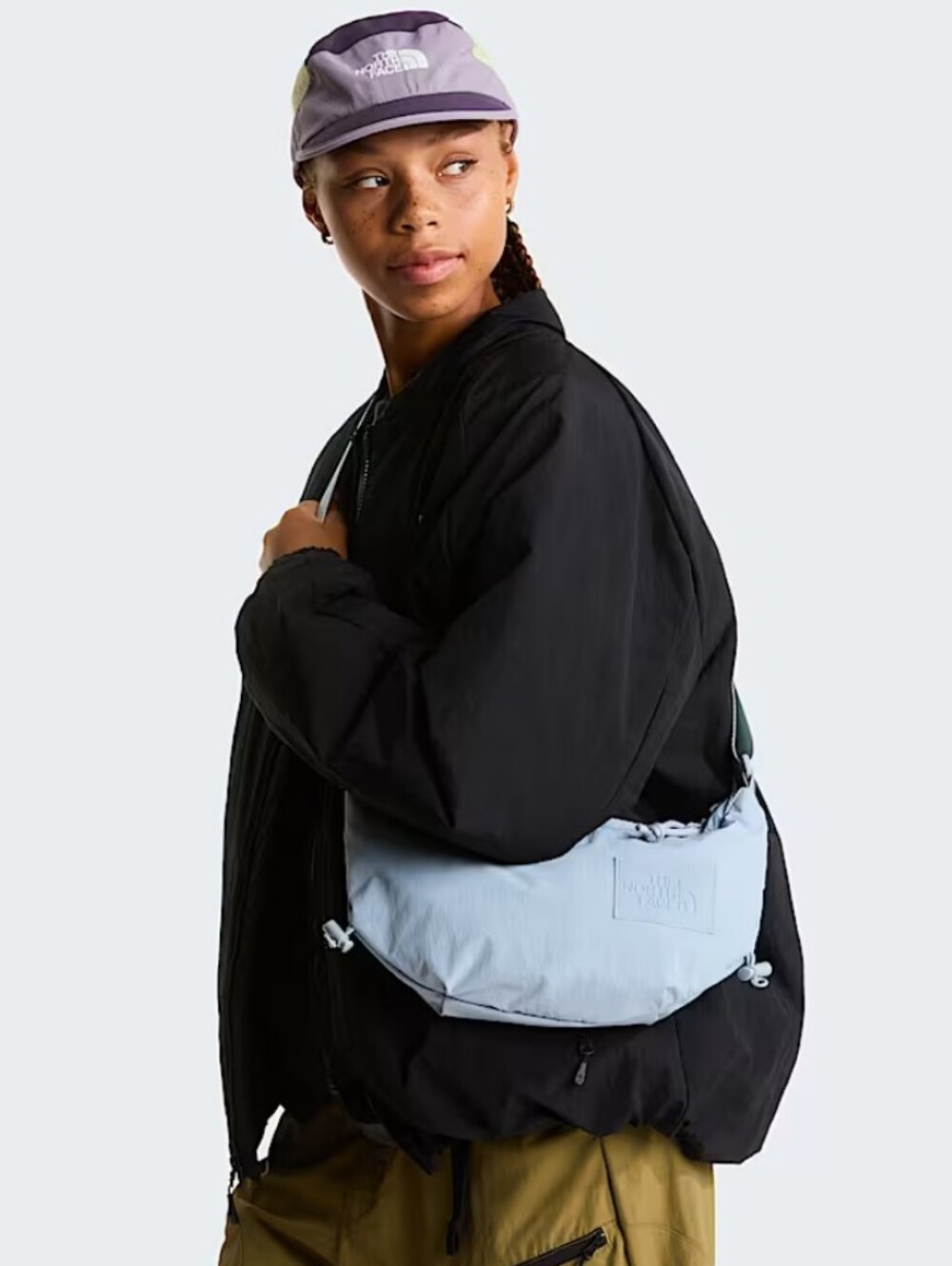 NWT The North Face Crossbody Bag - Light Blue - Picture 8 of 8
